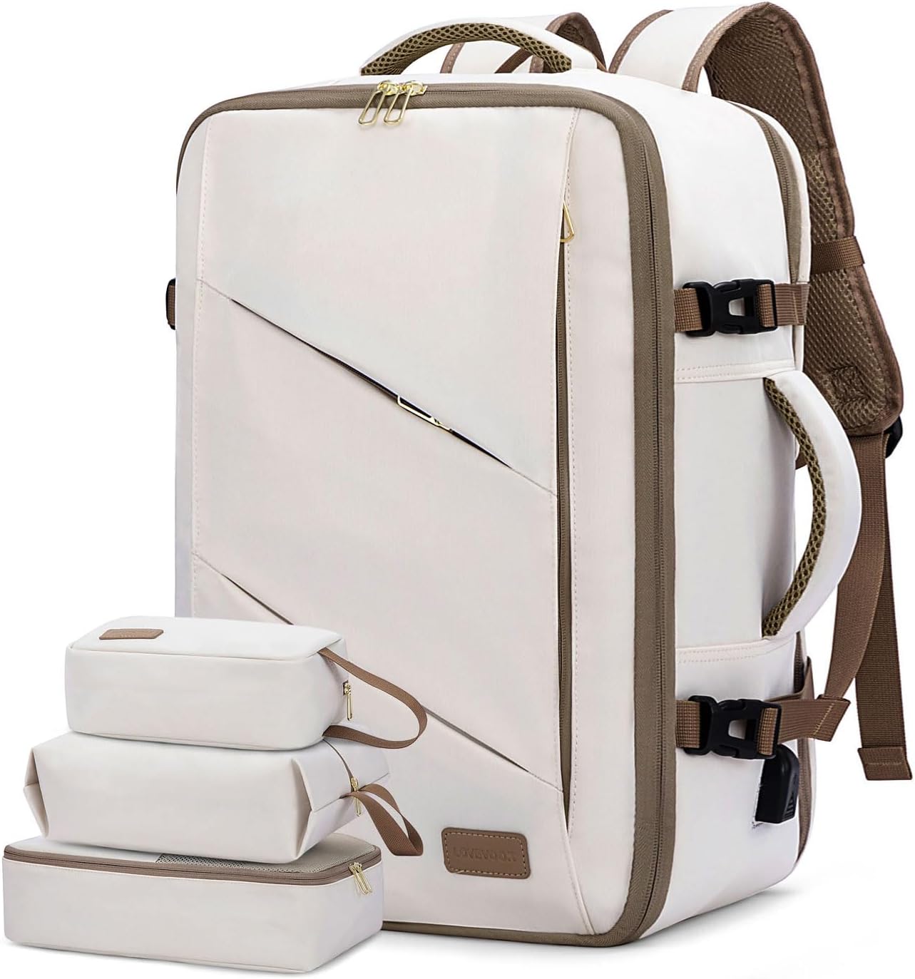 LOVEVOOK Travel Backpack for Women, 17 Inch Laptop as Person Item Backpack, Carr...