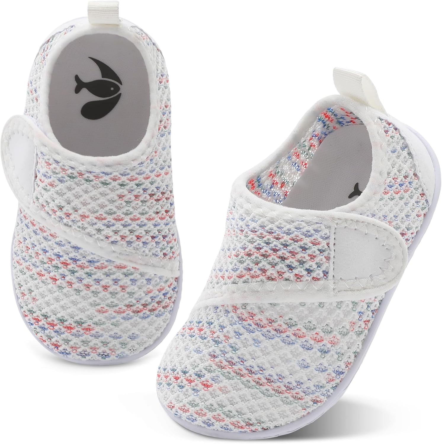 shopUAL Toddler Water Shoes Kids Girls Boys Beach Aqua Socks Skin Barefoot Walki...