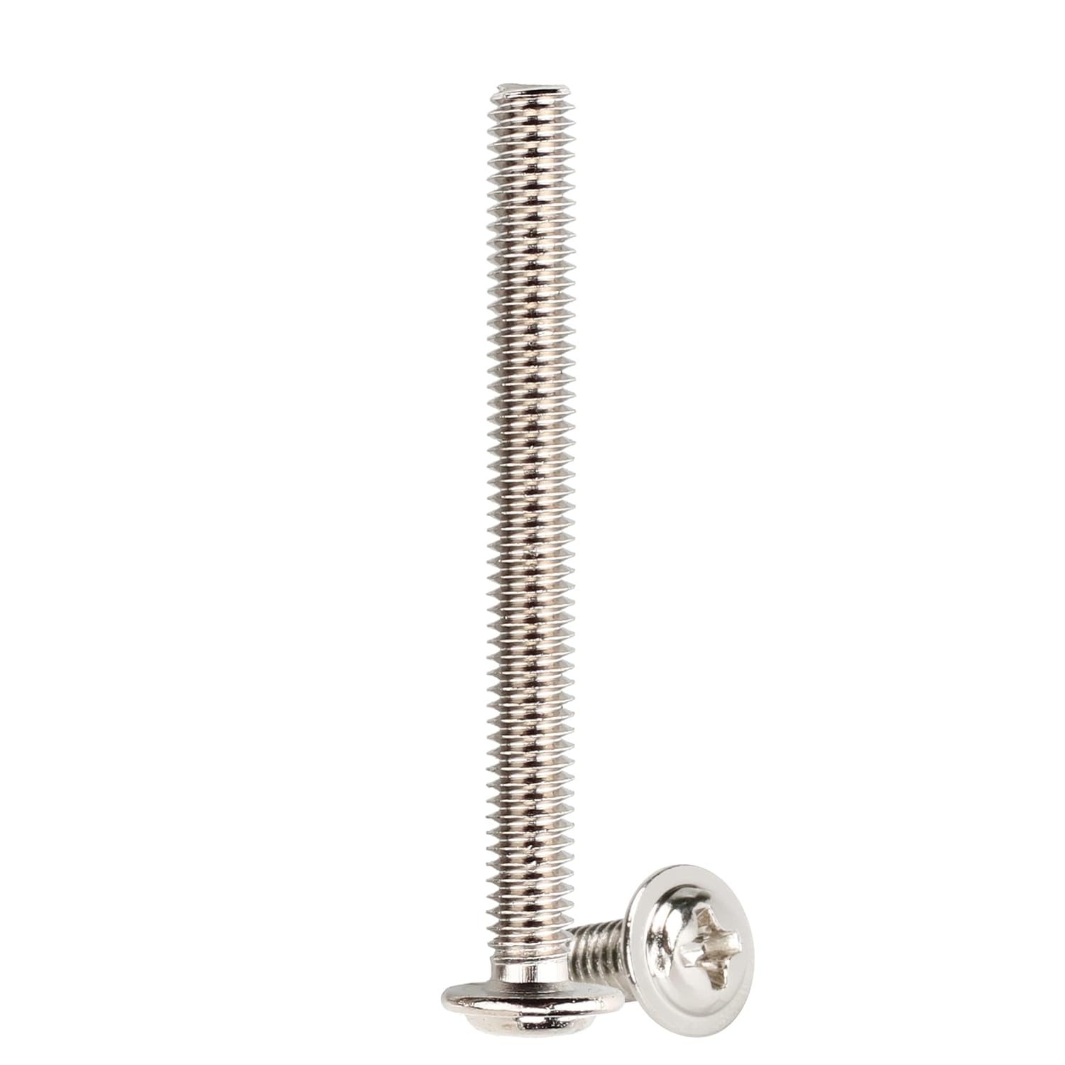 WELLOCKS Cabinet Handle Screws | M4×40mm Machine Screws Assortment | Pan Washer...