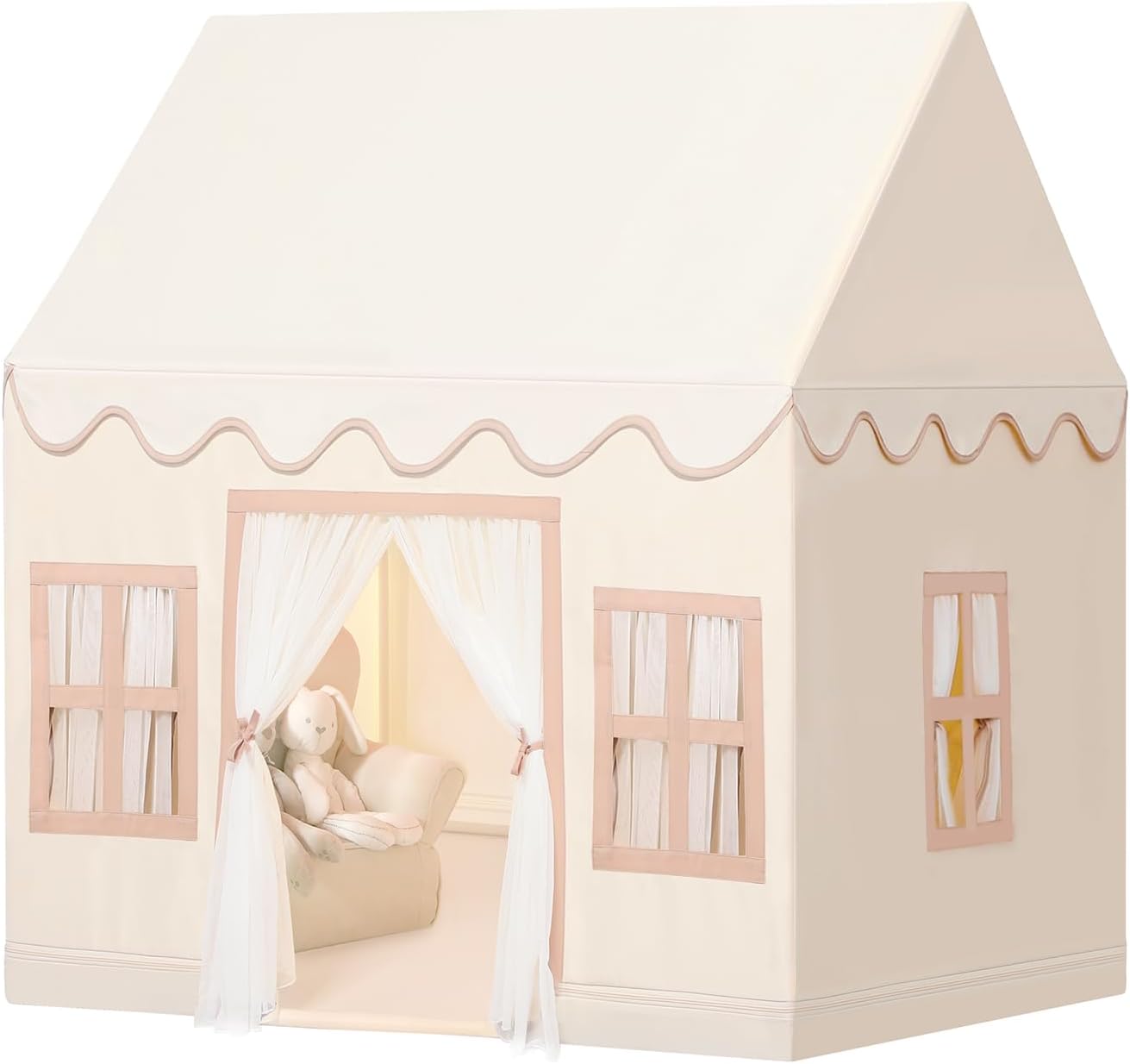 Wilwolfer Play Tent for Kids Indoor - Kids Play Tent Indoor Toddlers Play Tent L...