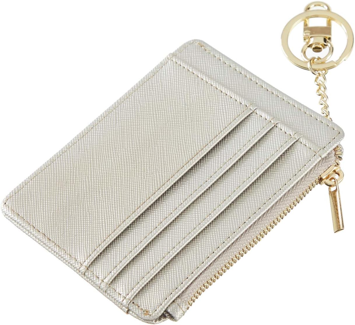 Sodsay Card Case Slim Front Pocket Wallet for Women Credit Card Holder with Keyc...