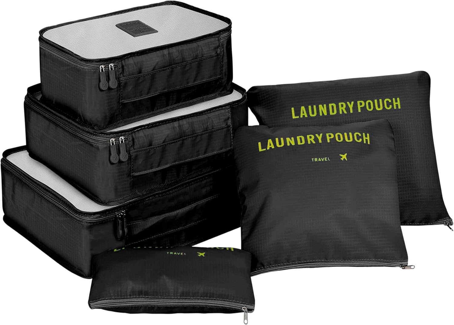Coolzon Packing Cubes for Suitcases Organiser Bags Luggage Organiser Set Travel...