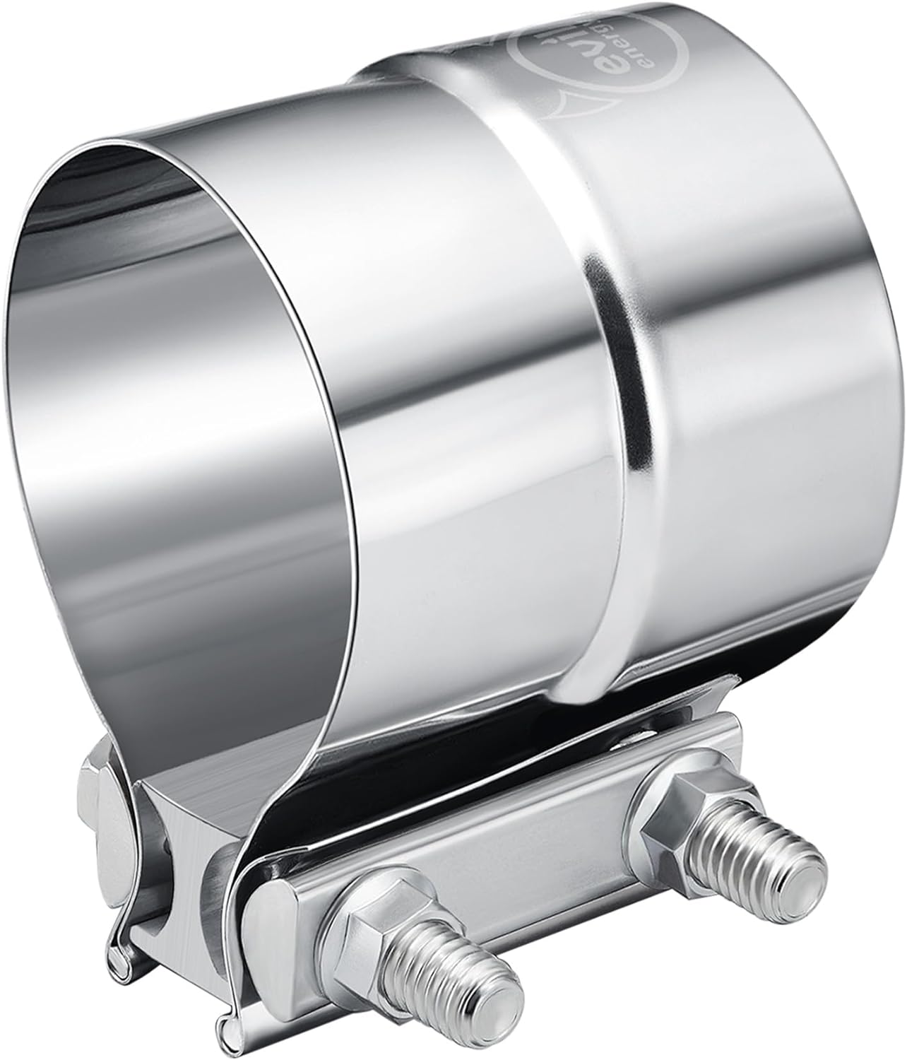 EVIL ENERGY 3.0 Inch Exhaust Clamp,Lap Joint Band Clamp Stainless Steel for Pipe...