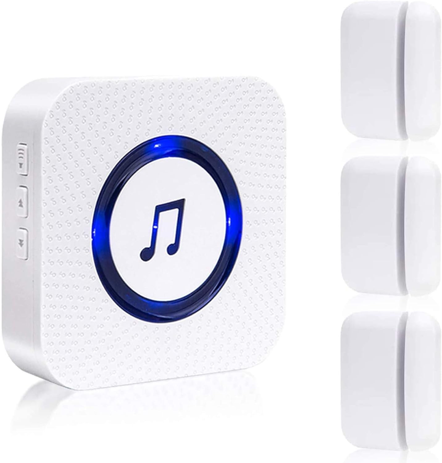 SanJie Door Chime, Door Open Contact Sensor Alarm with 600 FT Range,55 Chimes 5...