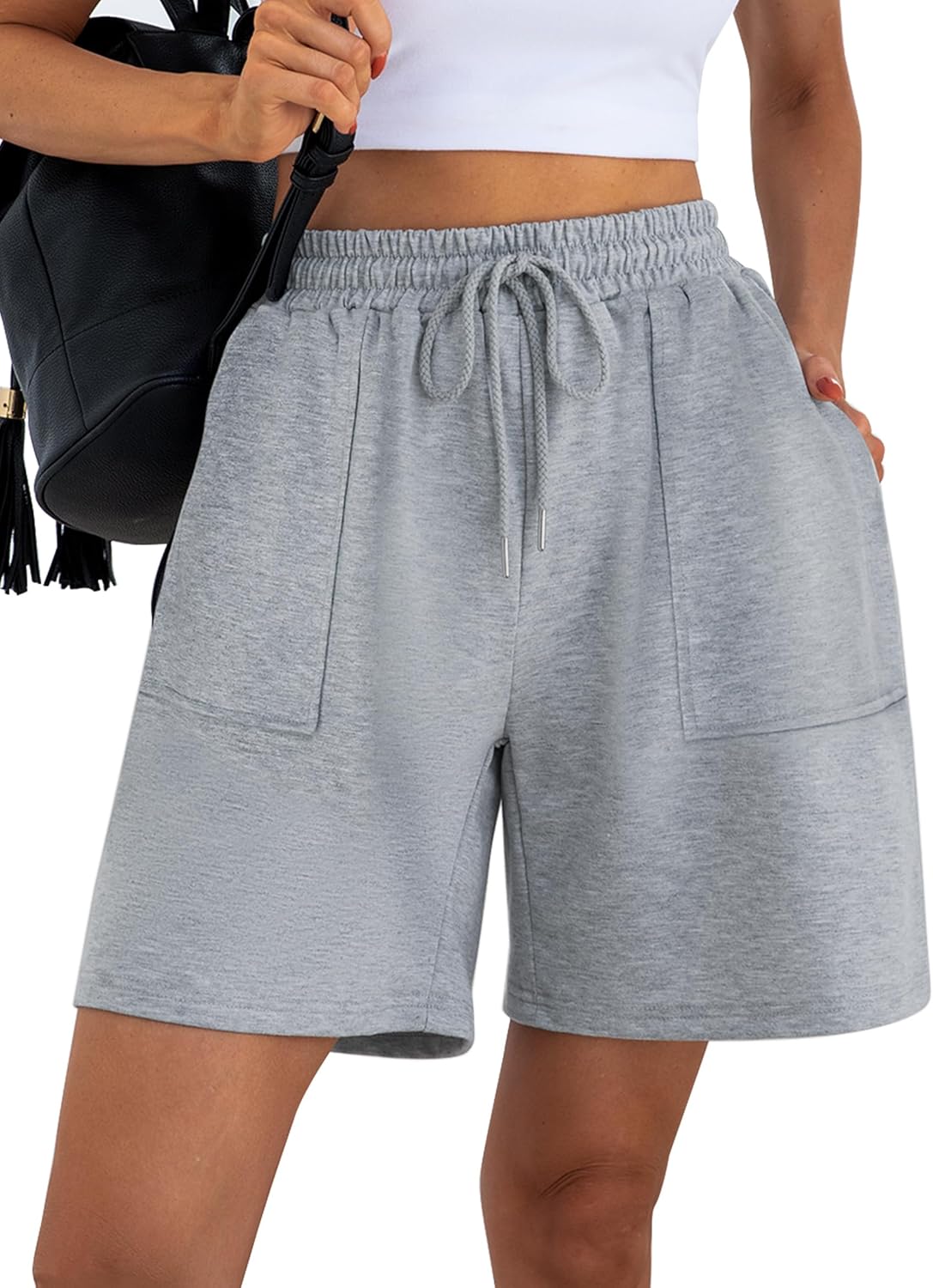 Marvmys Womens Running Shorts Casual Lounge Bottoms Gym Shorts Ladies Soft Cycli...