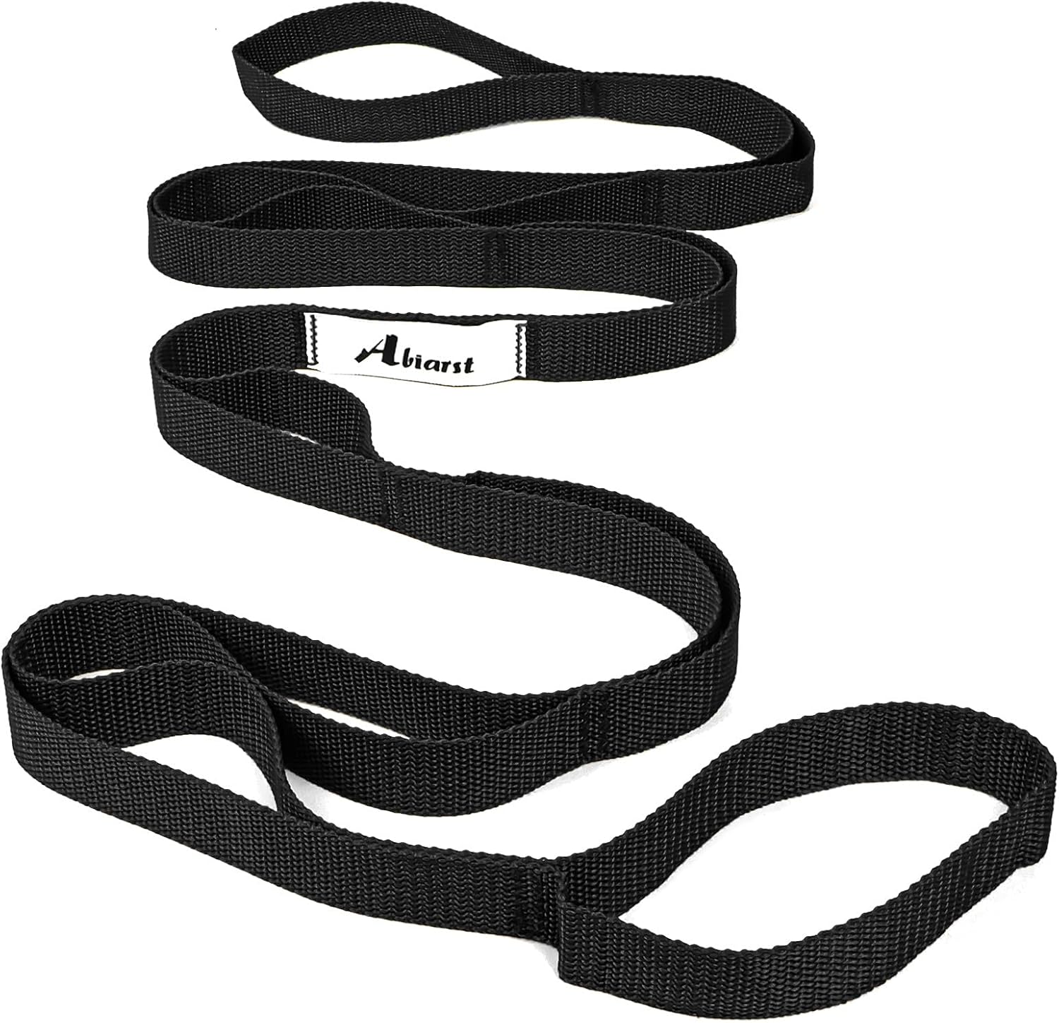 Stretching Strap Yoga Strap for Physical Therapy, 10 Loops Yoga Straps for Stret...