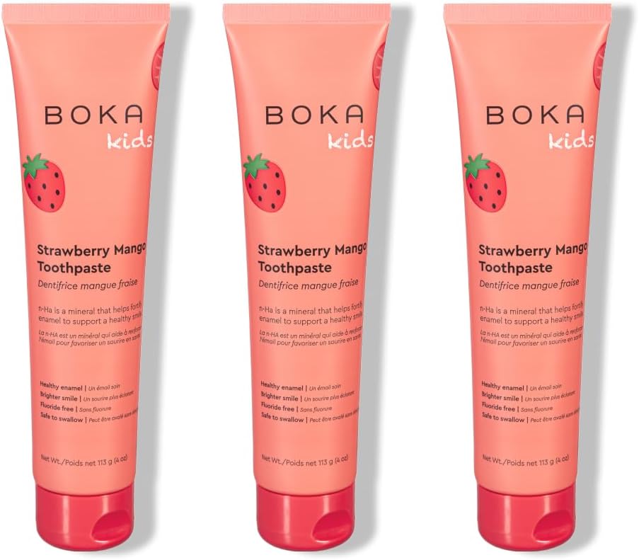 Boka Fluoride Free Toothpaste- Nano Hydroxyapatite, Remineralizing, Sensitive Te...