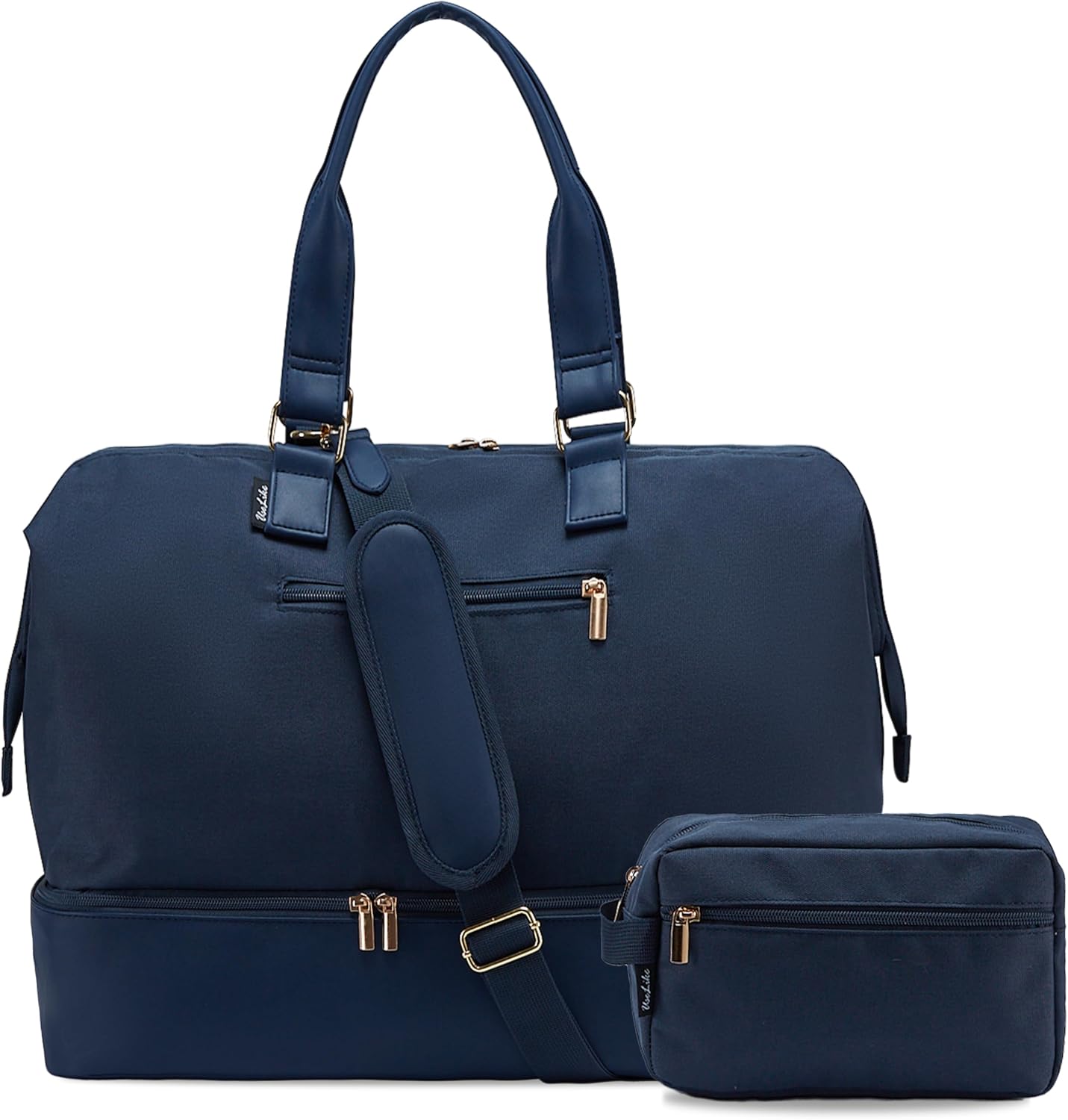 Weekender Bags for Women, Large Travel Duffel Bag with Shoes Compartment, Carry...