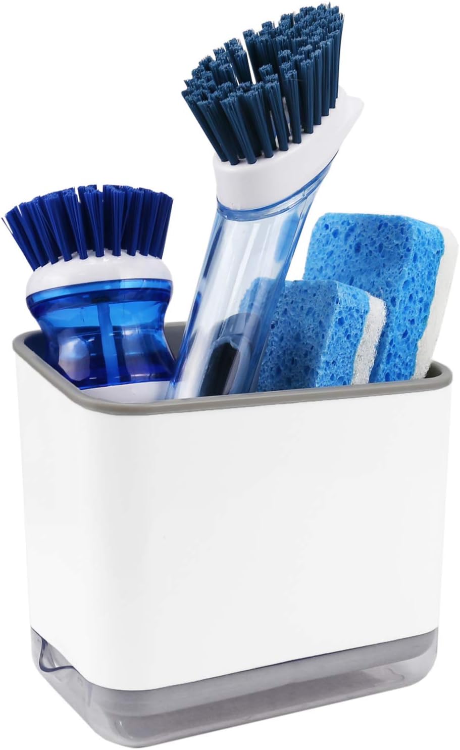 KeFanta Sink Counter Caddy, Dish Sponge Holder, Kitchen Sink Sponge and Brush Ho...