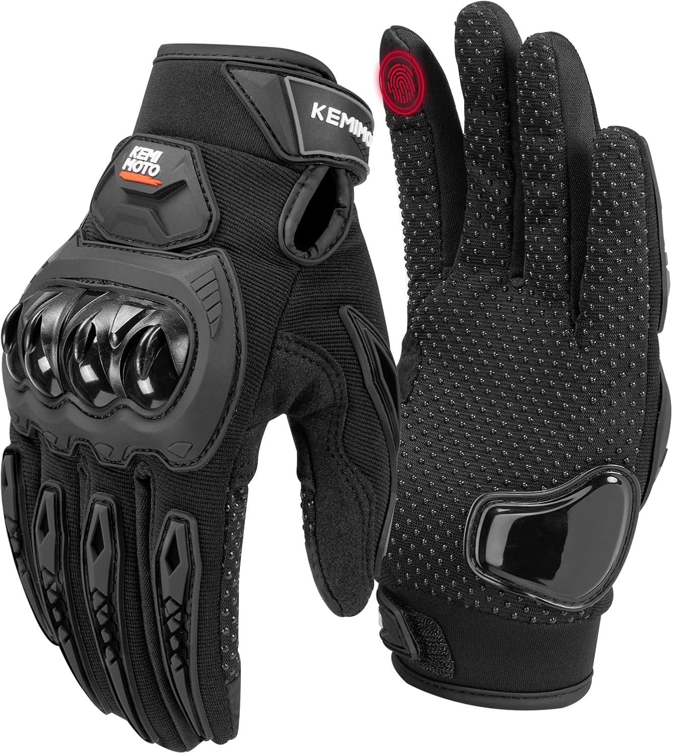 KEMIMOTO Summer Motorcycle Gloves for Men, Summer Golves for Motorcross Motorbik...