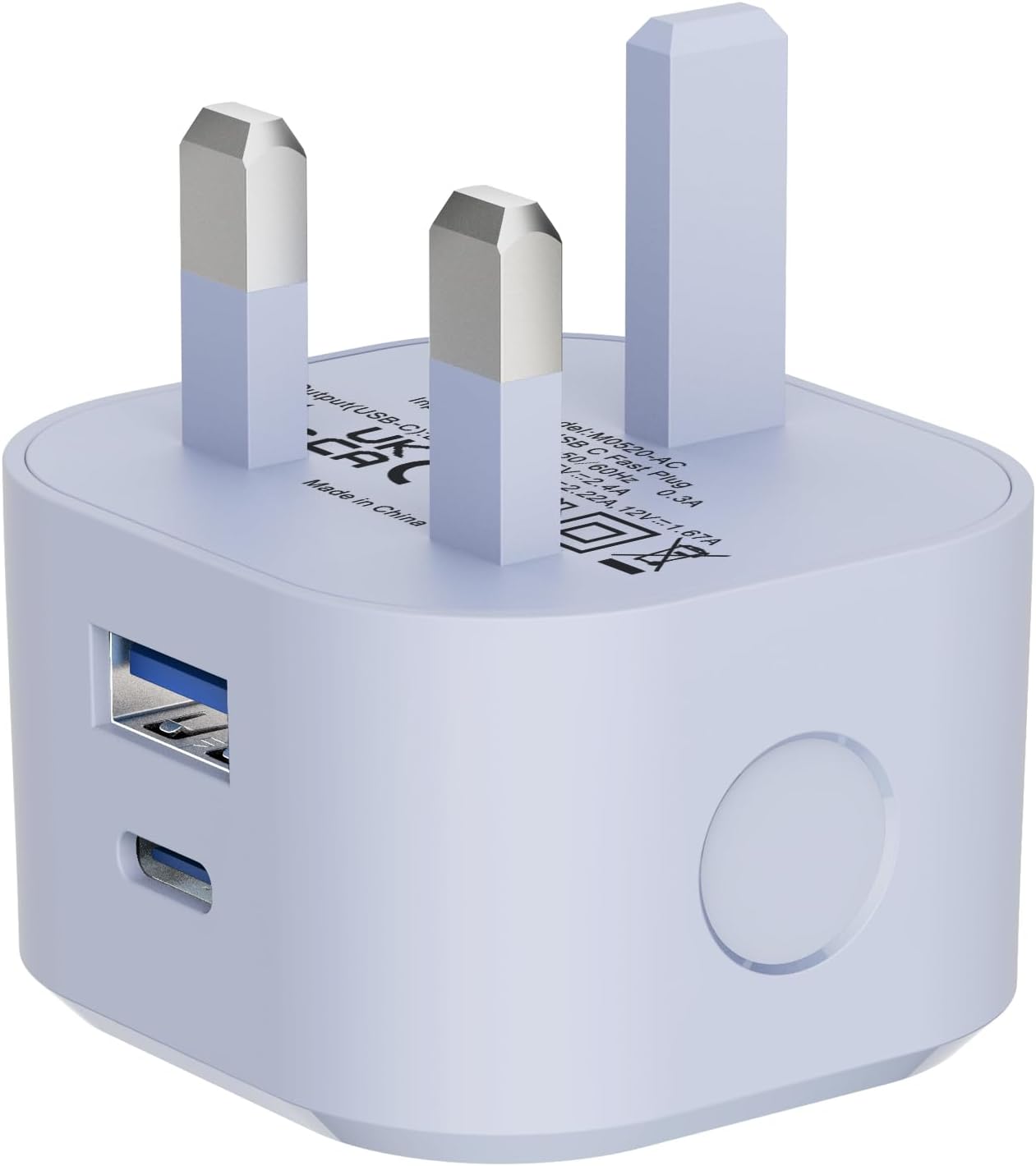 Bediaca USB C Fast Charge Plug,Max Micro USB Plug USB-C Port for Apple Phone 15/...