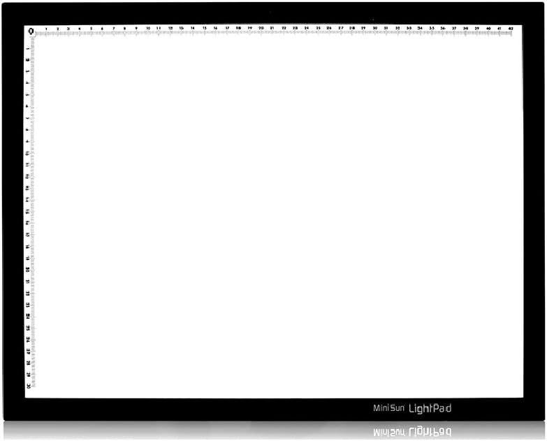 MiniSun A3 LED Modern Ultra-Slim Art Craft Design LightPad Black A3