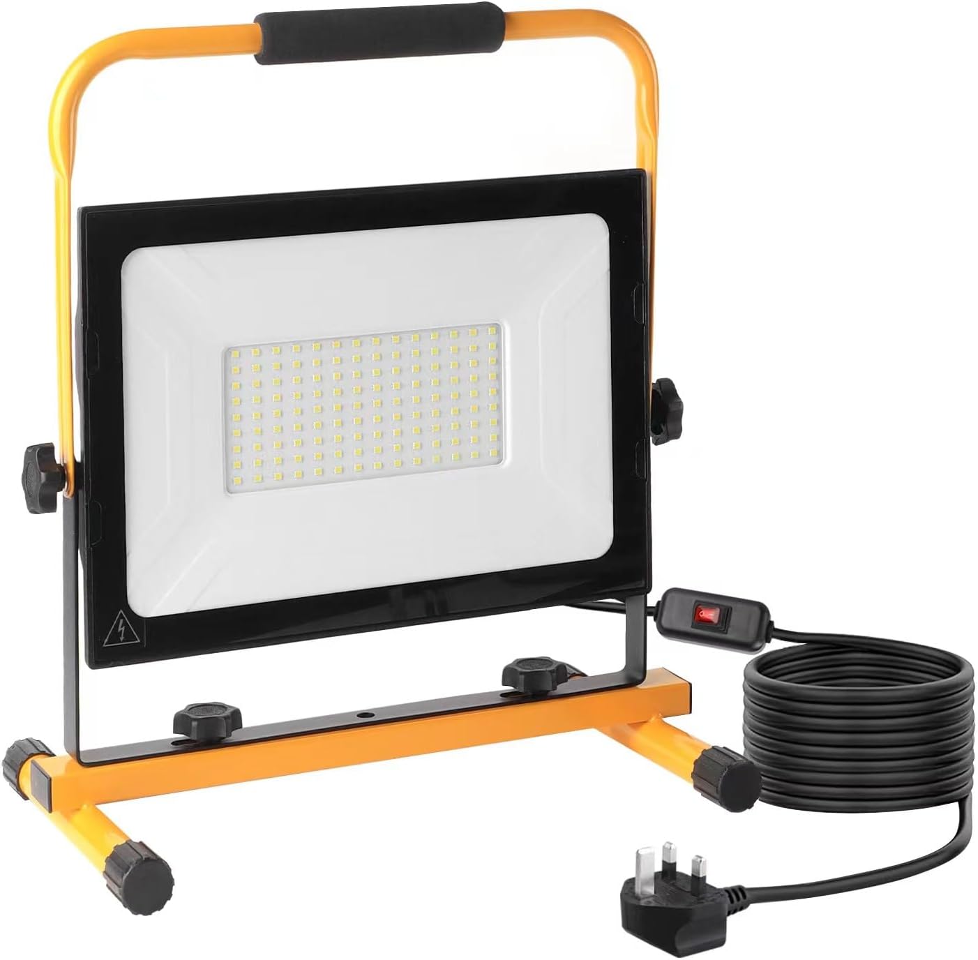 100W LED Work Light 10000LM, IP65 Outdoor Construction Lighting with Detachable...