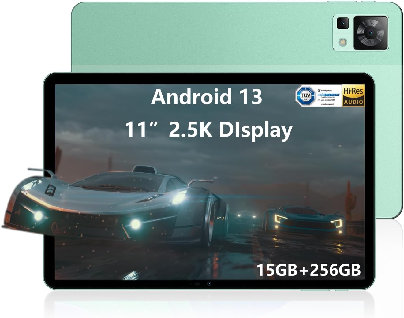 DOOGEE T30 Pro 11 Inch Tablet, 15GB+ROM 256GB (TF 2TB), 2.5K, 20MP/8MP Camera, A...