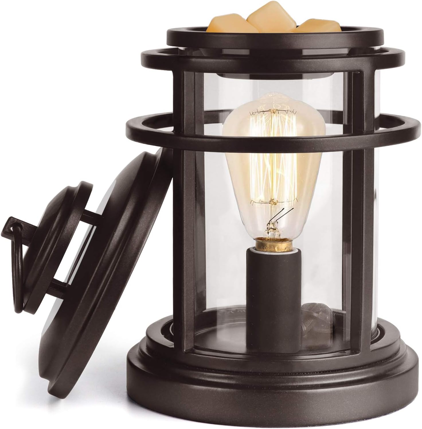 SALKING Vintage Bulb Electric Wax Melt Burners, Plug in Fragrance Warmer Oil Bur...
