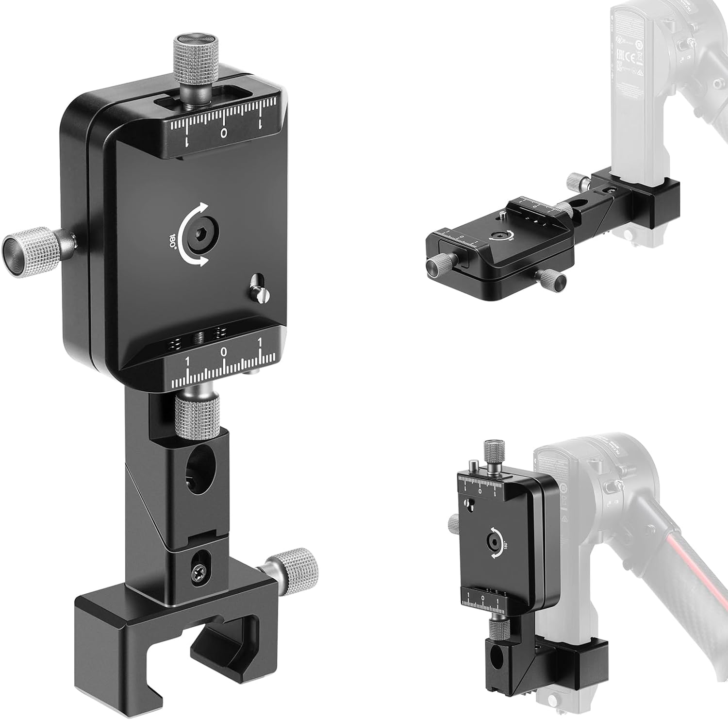 NEEWER RS3 Vertical Camera Mount Compatible with DJI Ronin RS3 Pro RS 3 RS 2 Gim...