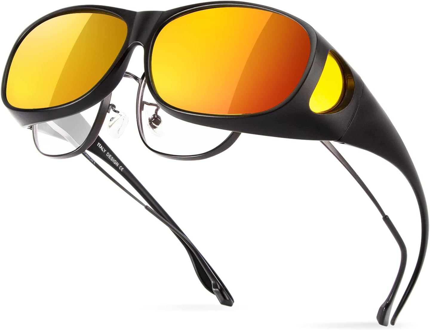 Bloomoak Polarized Over Glasses Anti-Glare UV 400 Protection for Men Women - Fit...