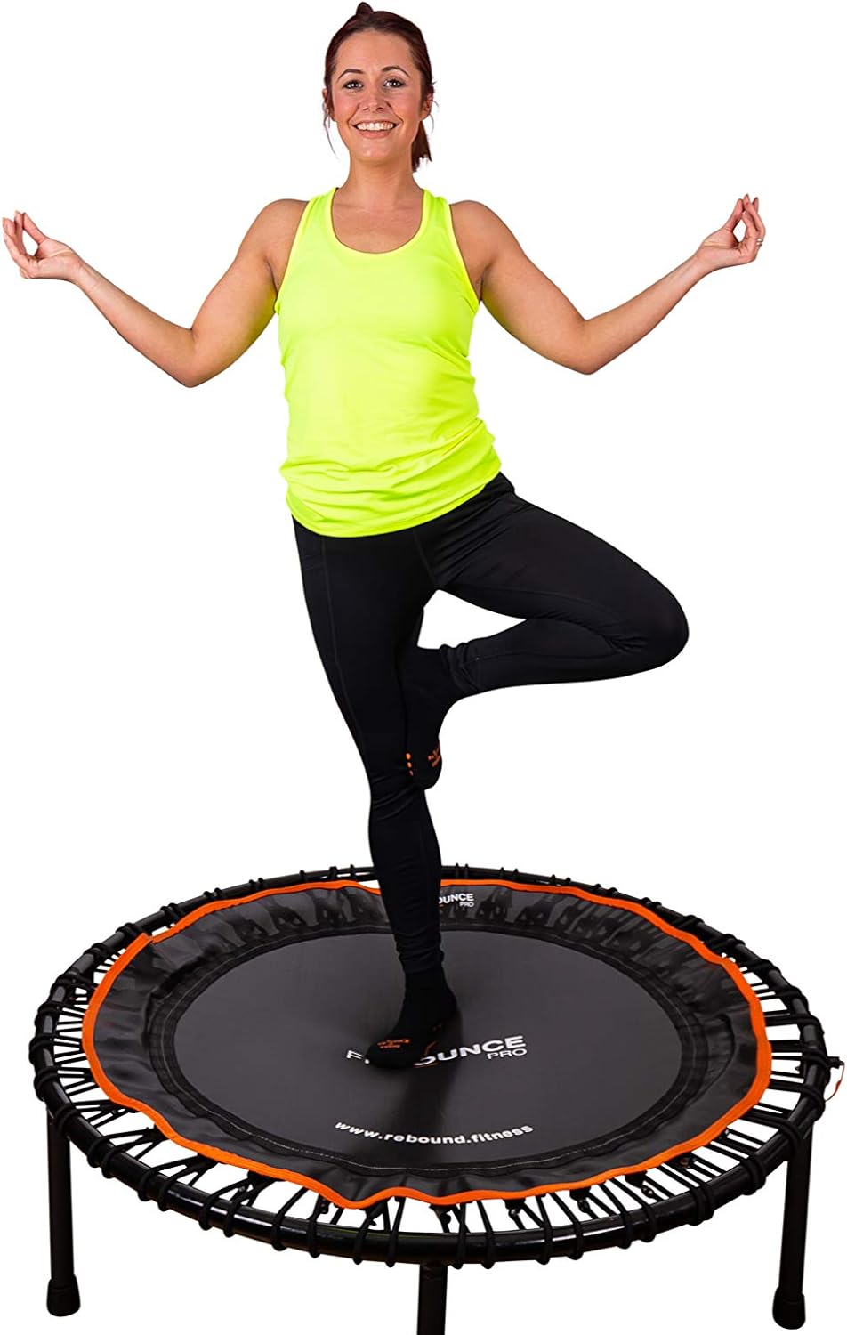 FIT BOUNCE PRO II Bungee Rebounder Mini Trampoline...