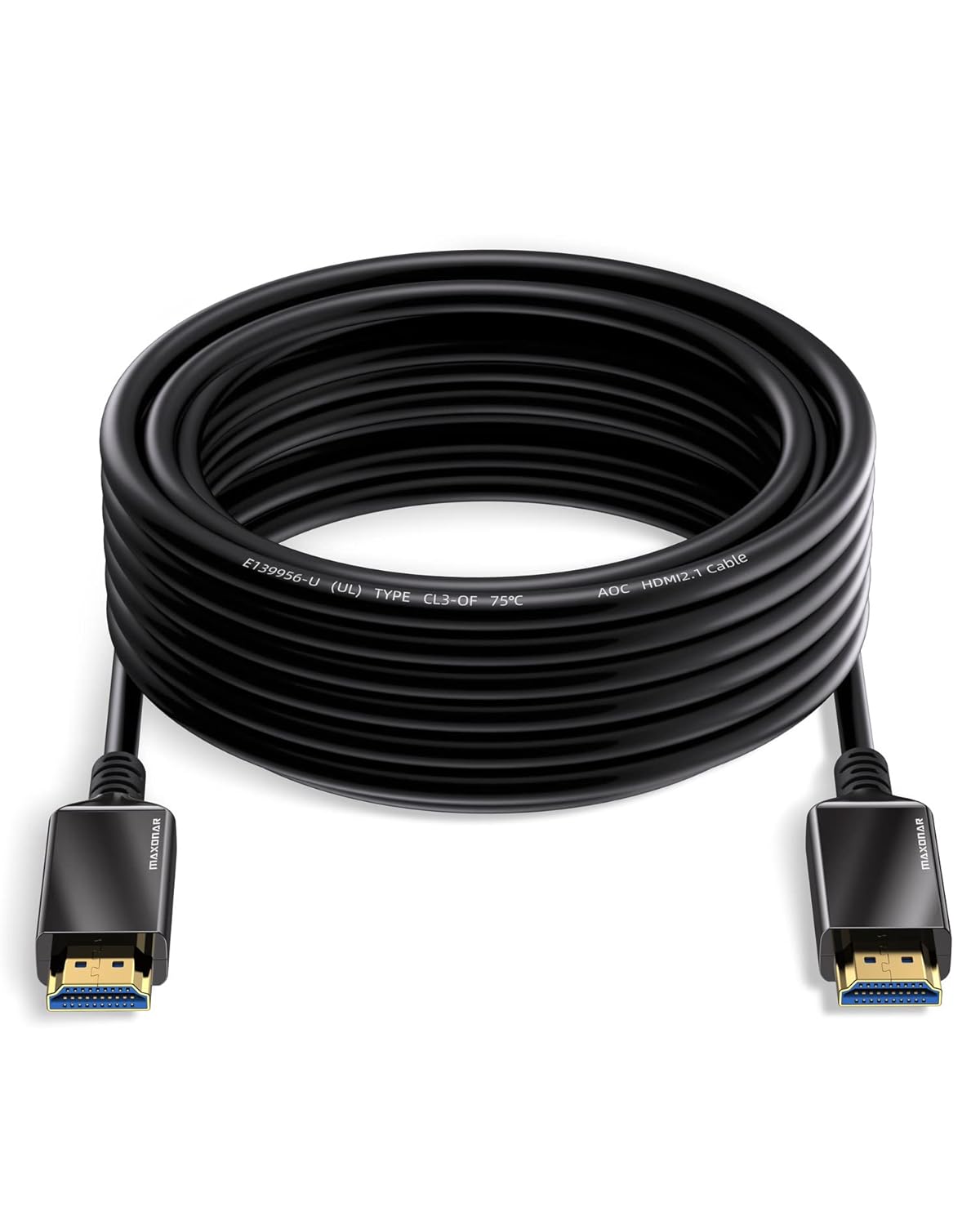 10K 8K HDMI Fiber Optic Cable 10M,Maxonar Certified HDMI 2.1 Lead 48Gbps Ultra H...