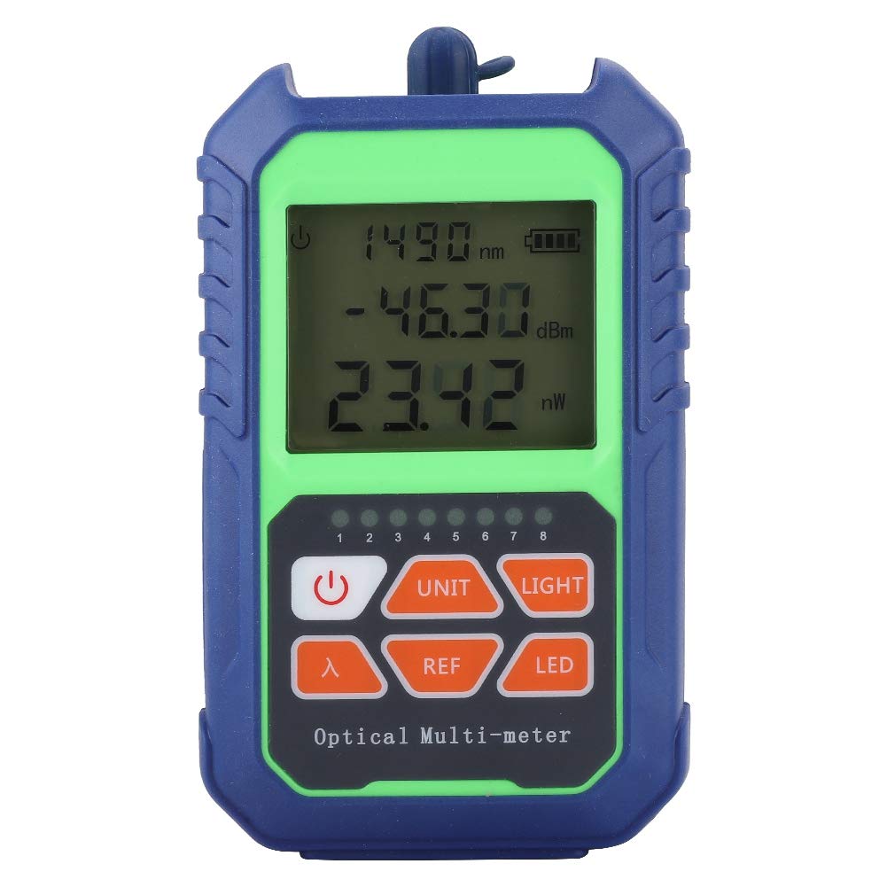 Mini Fiber Optical Power Meter (-70 to +3), Type A High Precision FC/SC/ST Conne...
