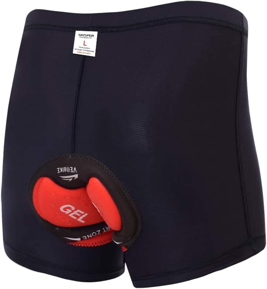 SKYSPER Cycle Shorts Mens Padded Gel Cycling Underwear Bike Pants Bicycle MTB Un...