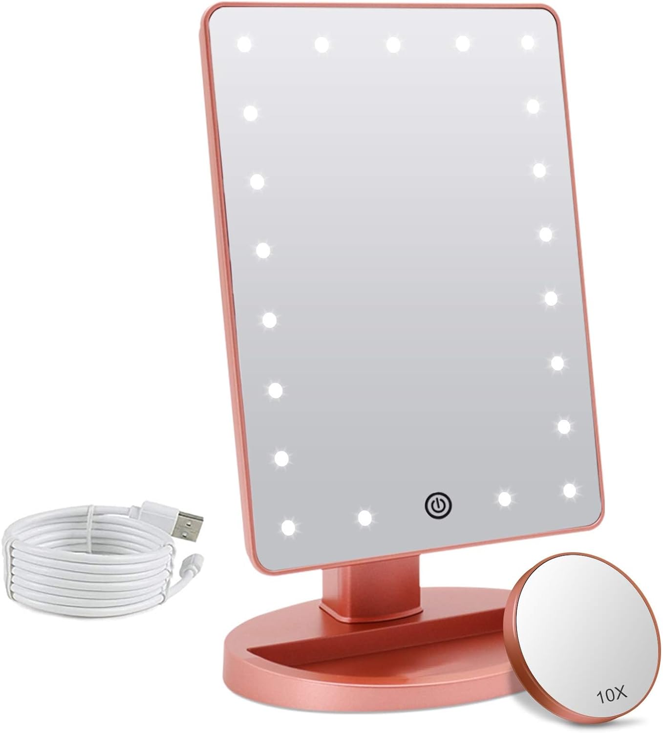 FASCINATE Makeup Mirror with Lights, 21 Led Vanity...
