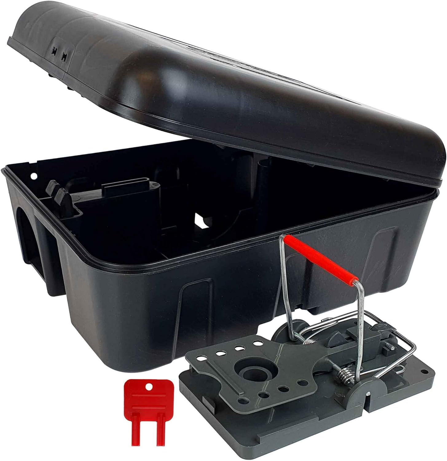 Roshield 1 x External Rat Snap Trap Control Protector Box - Rodent Safety Kit fo...