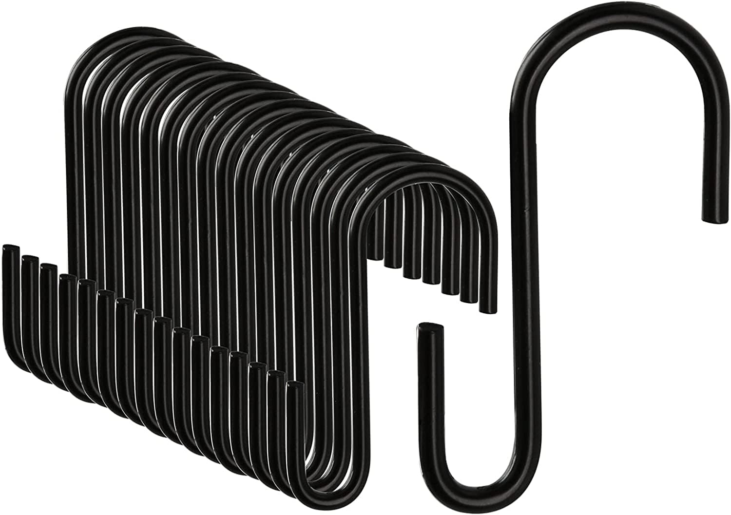 DONQL S Hooks for Hanging,2.95inch Hooks Heavy Duty,Small Kitchen Hooks S Shaped...