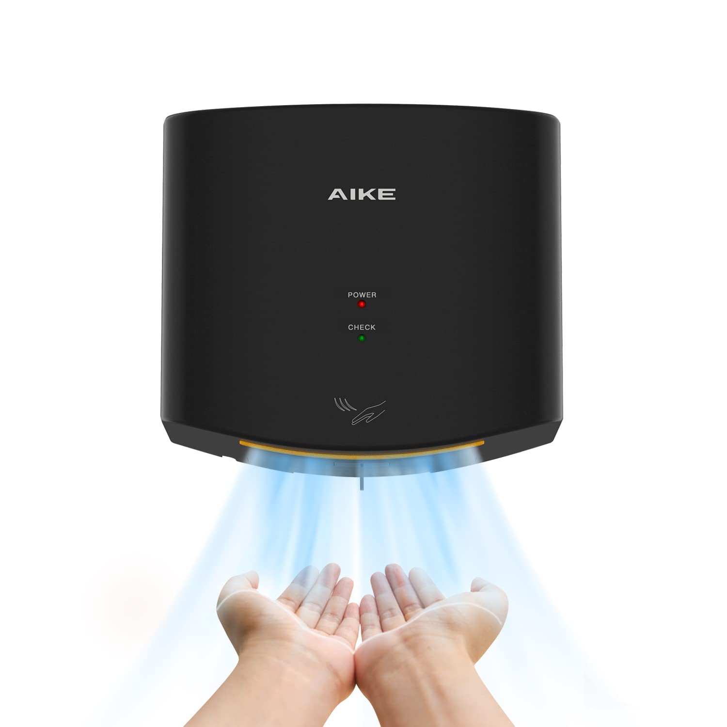 AIKE Hand Dryer 10 Seconds to Dry, High Speed Energy Saving Electric Hand Dryer...