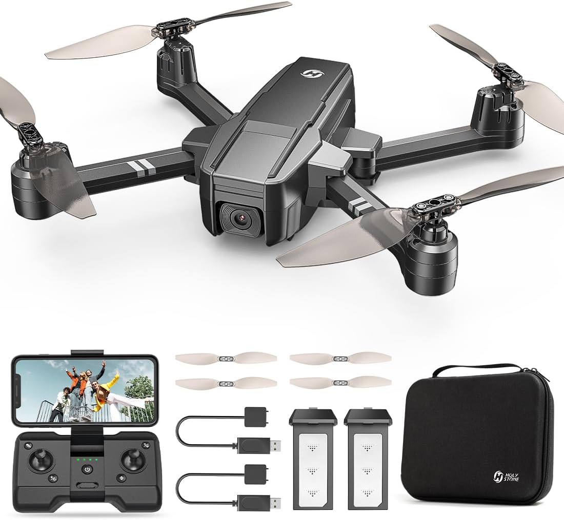 Holy Stone HS440 Foldable FPV Drone with 1080P WiF...