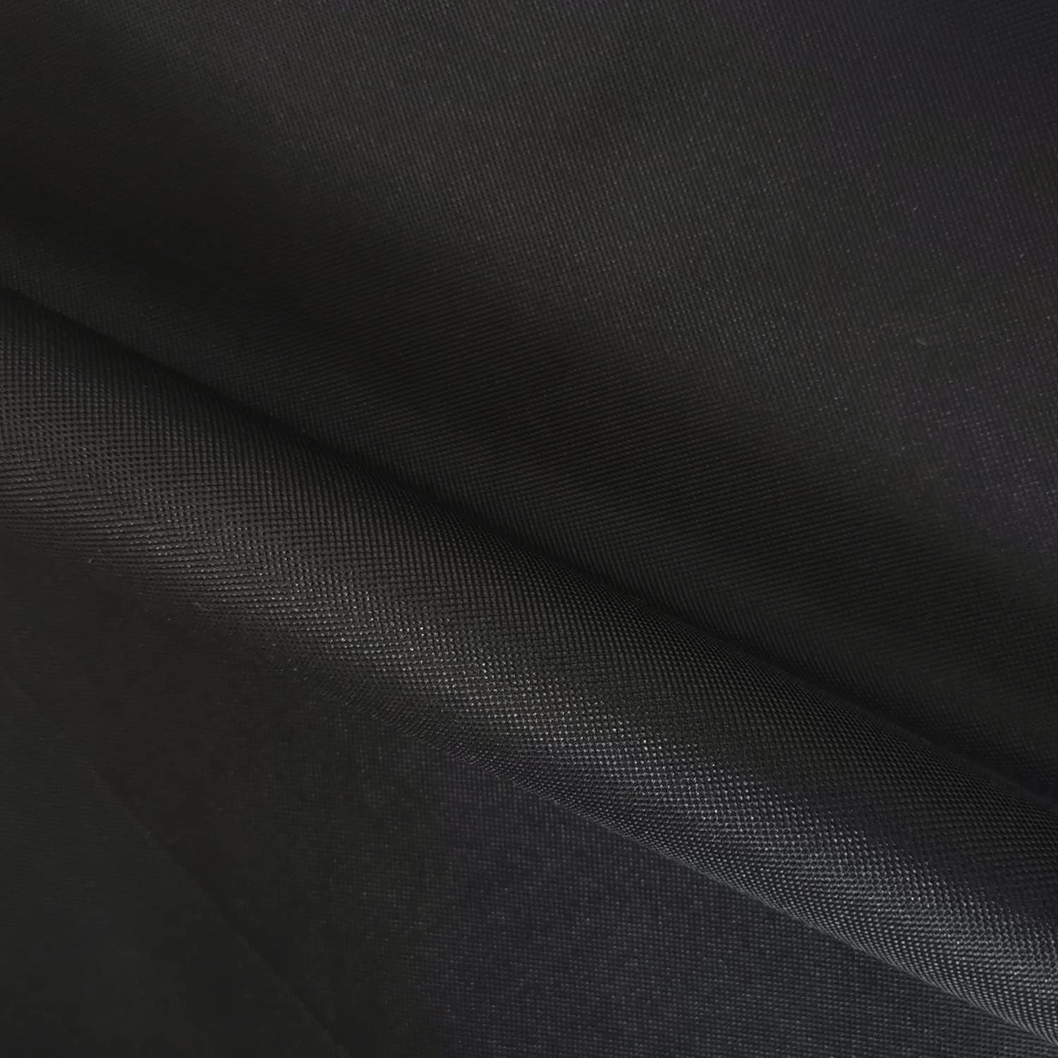600g Heavy Duty Thick Waterproof Canvas Fabric 600D Outdoor Cover Black 100CMX15...