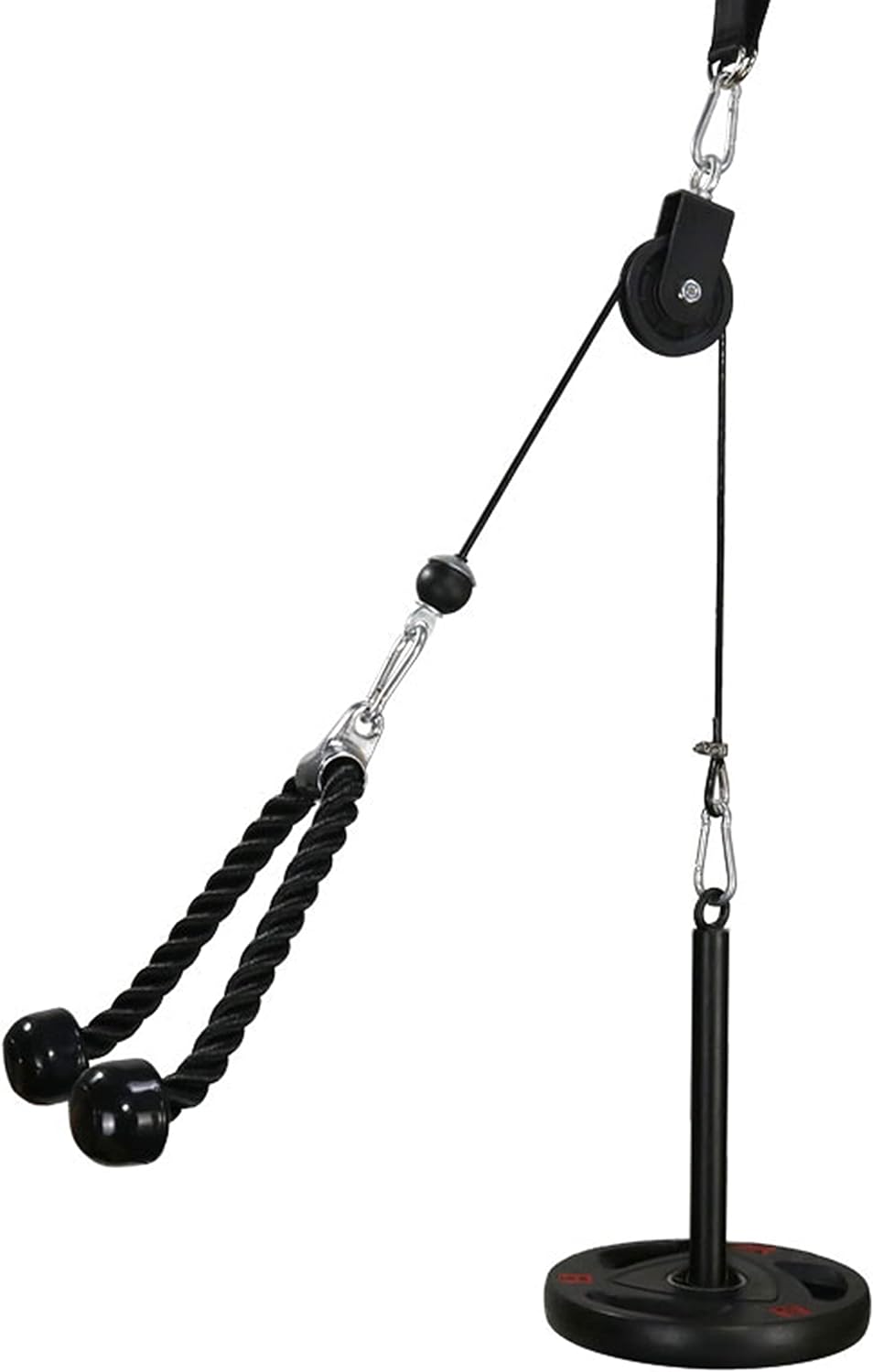 LFJ Fitness Cable Pulley System LAT Pulldown and L...