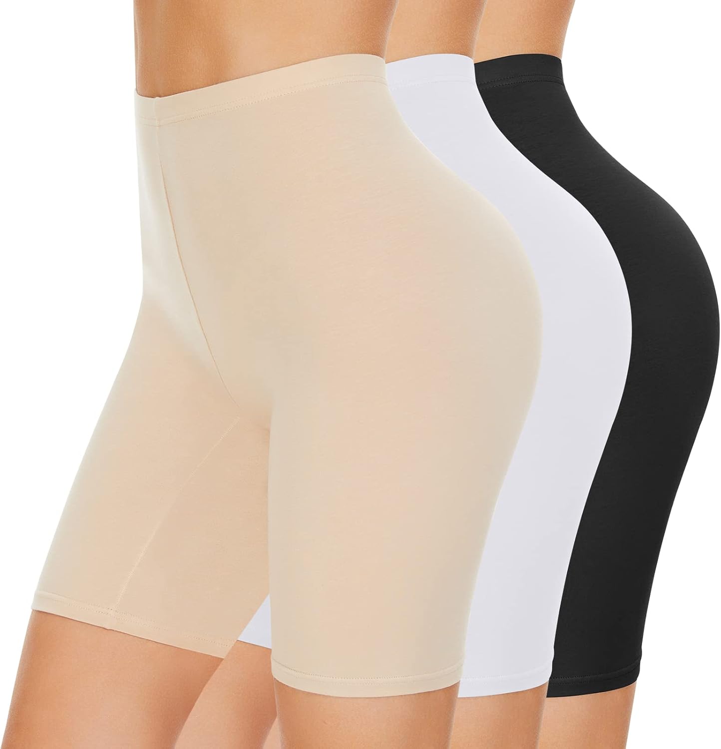 SIHOHAN Chub Rub Shorts Women Cotton Boxer Shorts Breathable Anti Chafe Shorts f...