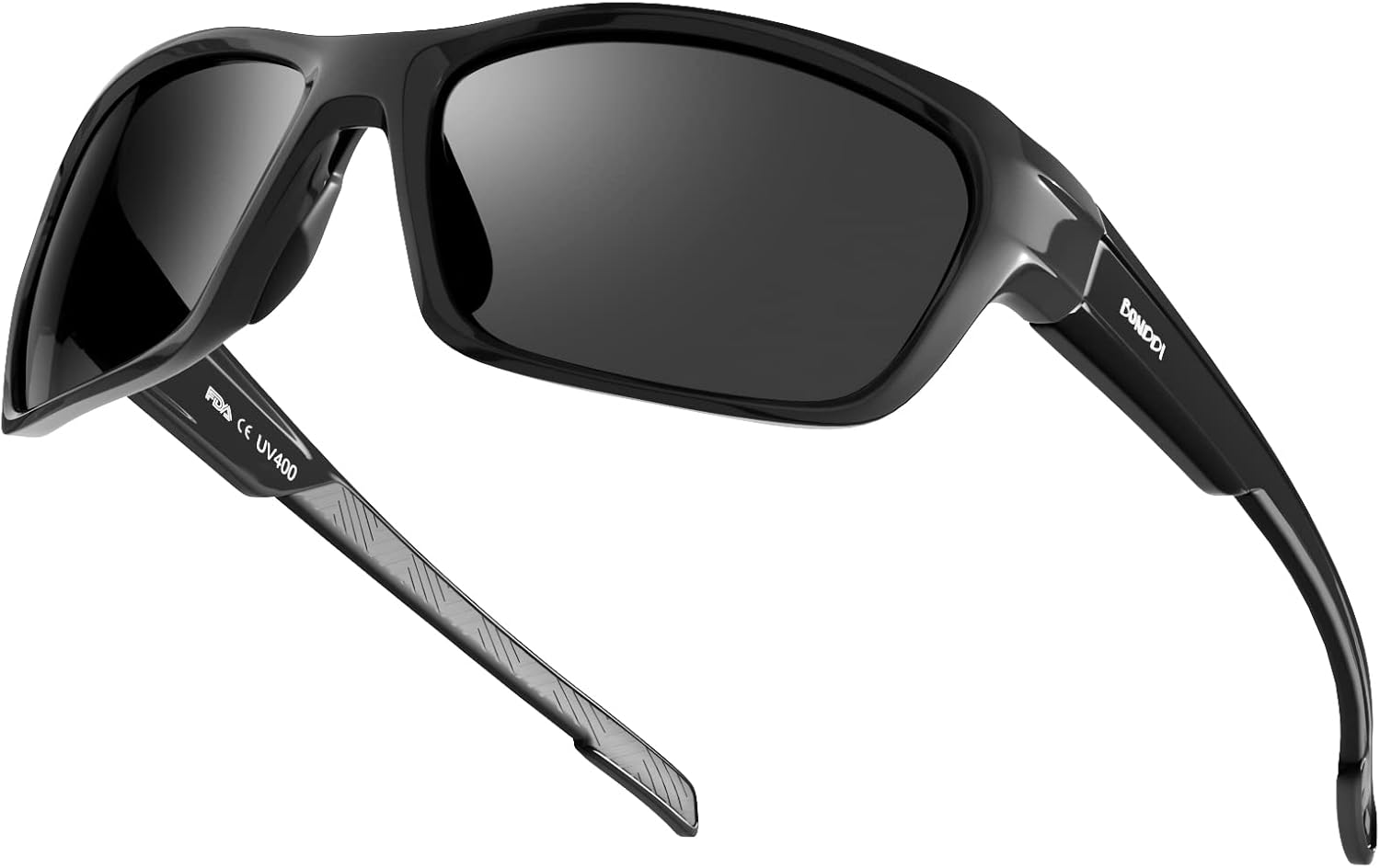 BONDDI Sunglasses Mens Polarised Sports Sunglasses for Men Women UV400 Protectio...