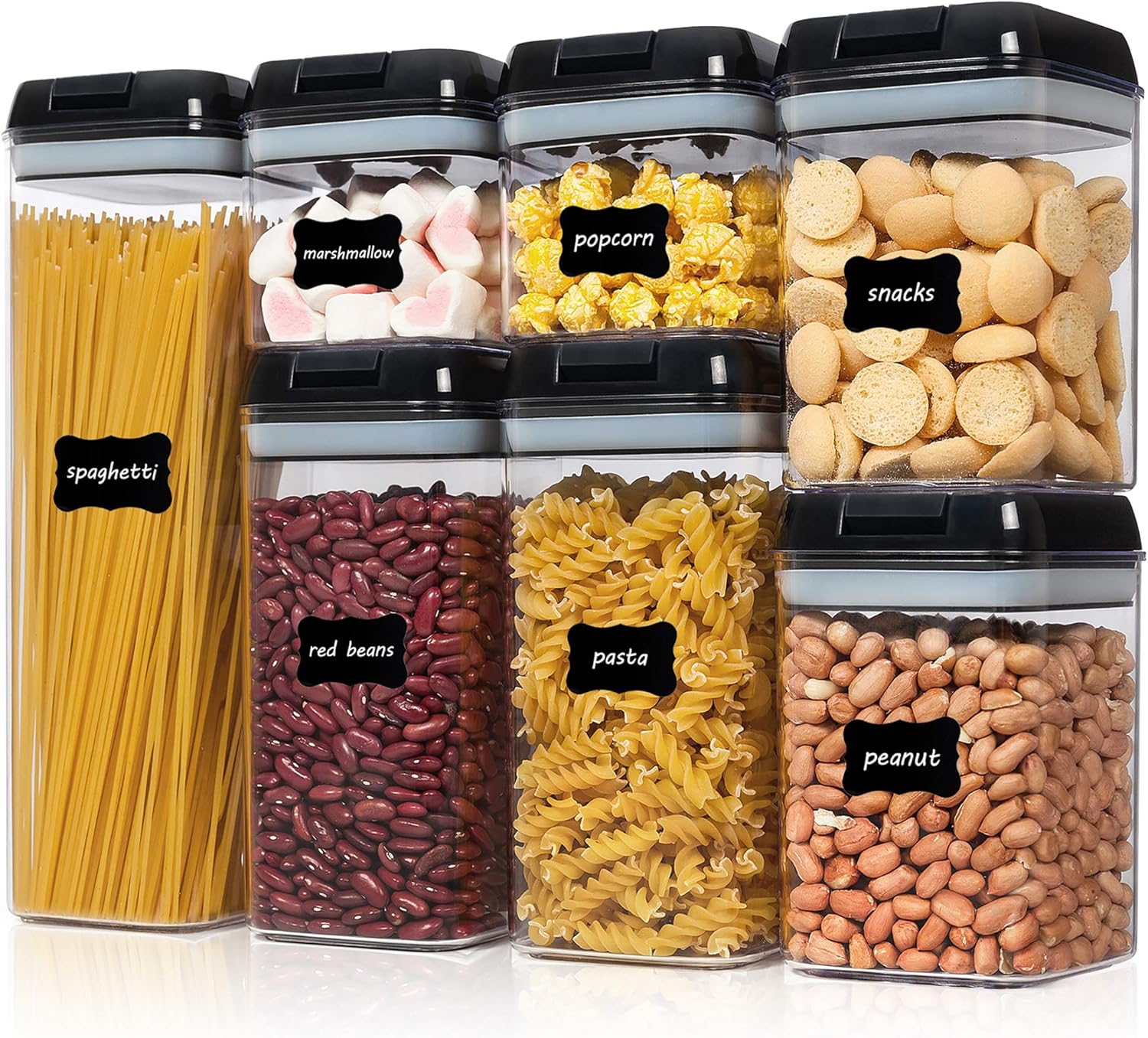 Vtopmart Airtight Food Storage Containers, 7 Piece...