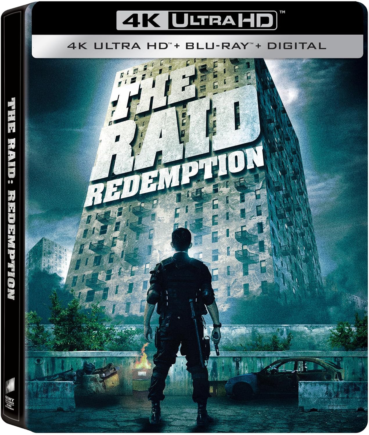 The Raid: Redemption SteelBook (4K Ultra HD + Blu-...