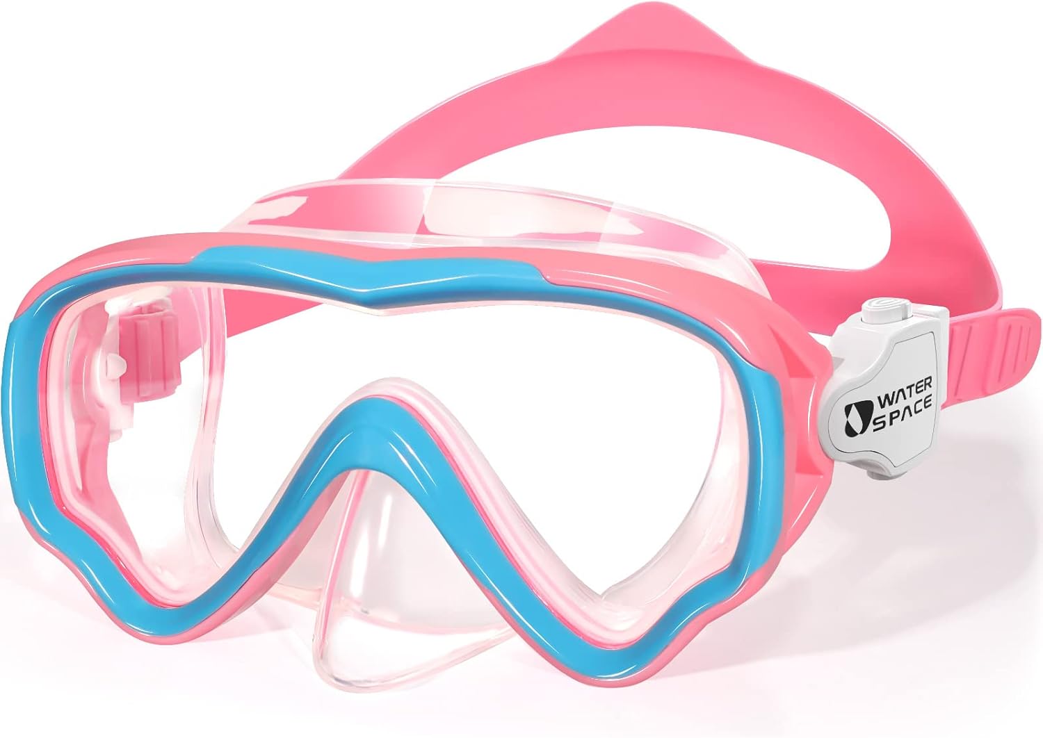 Kids Swimming Goggles Swim Mask with Nose Cover for Kids Youth 3-15, Anti-Shatte...
