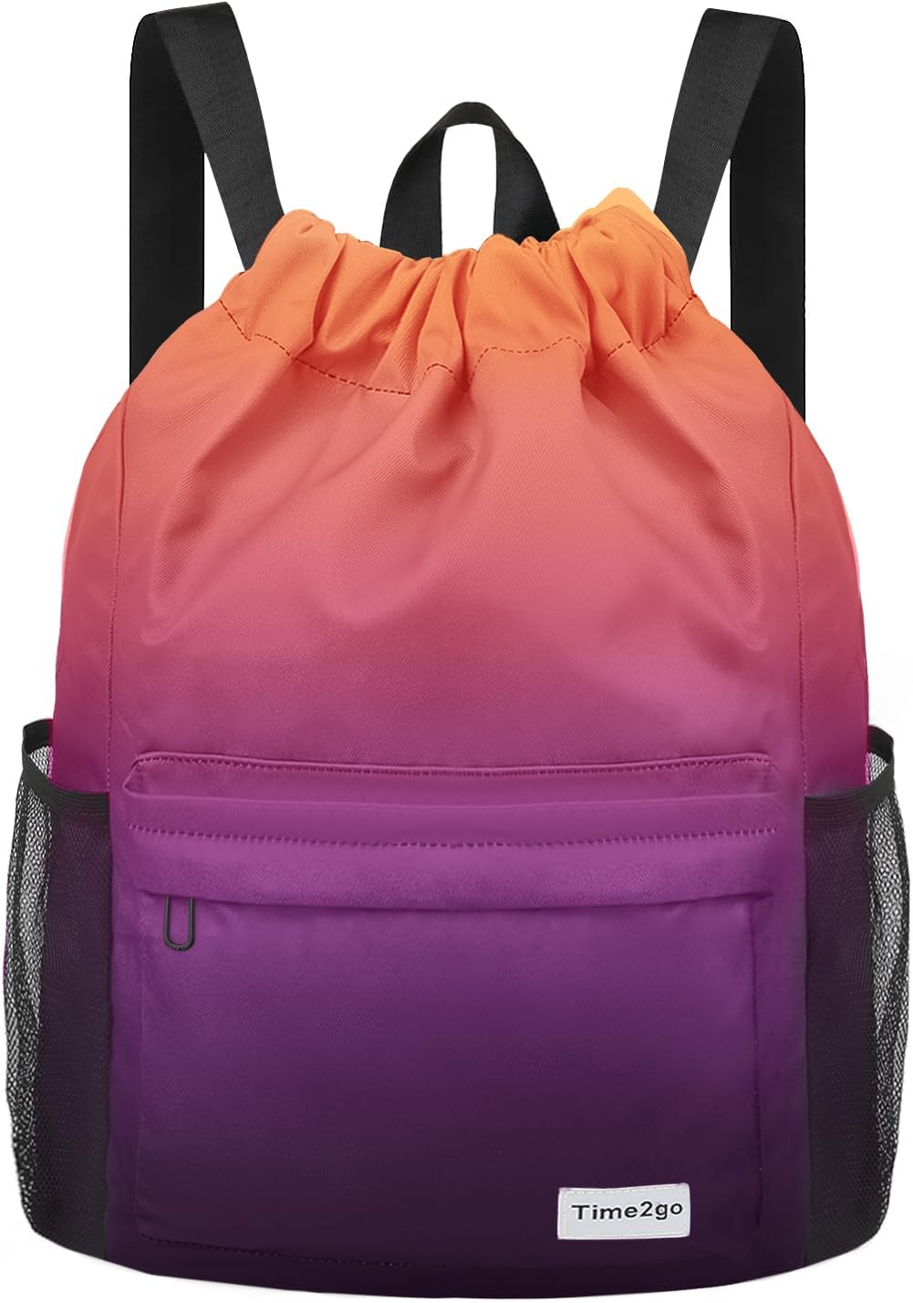 Risefit Drawstring Bag Waterproof Sports Bag Casual Lightweight Outdoor Backpack...