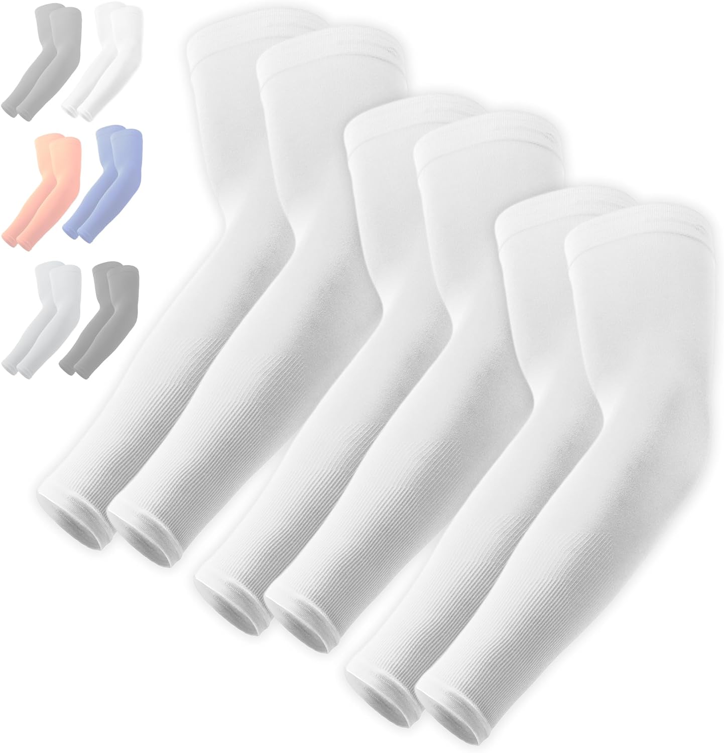 OutdoorEssentials UV Sun Protection Arm Sleeves - Cooling Compression Arm Sleeve...