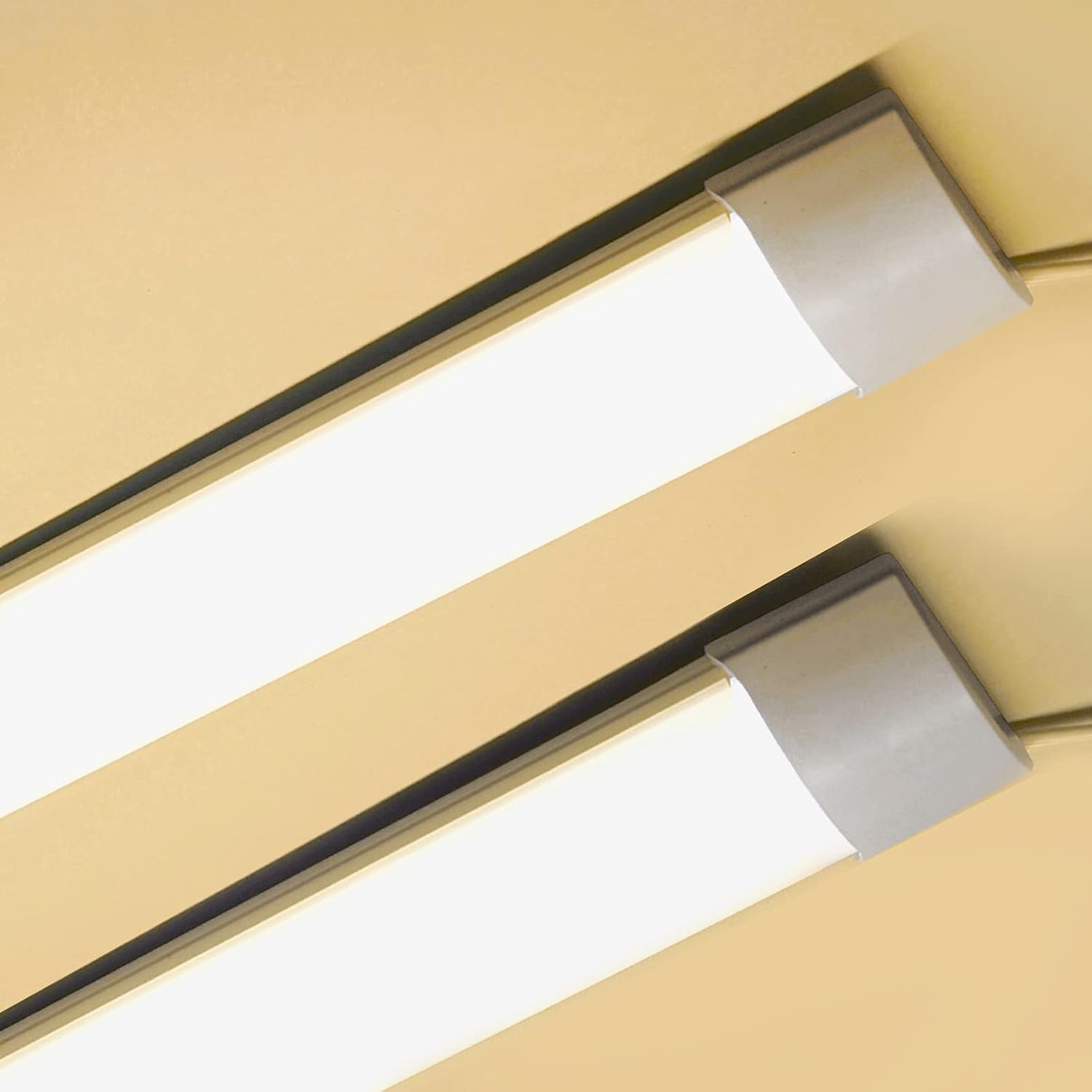 Sundertech® LED Batten Light, Integrated Tube Light 1.2m 4FT 34w 3750lm [Set of...