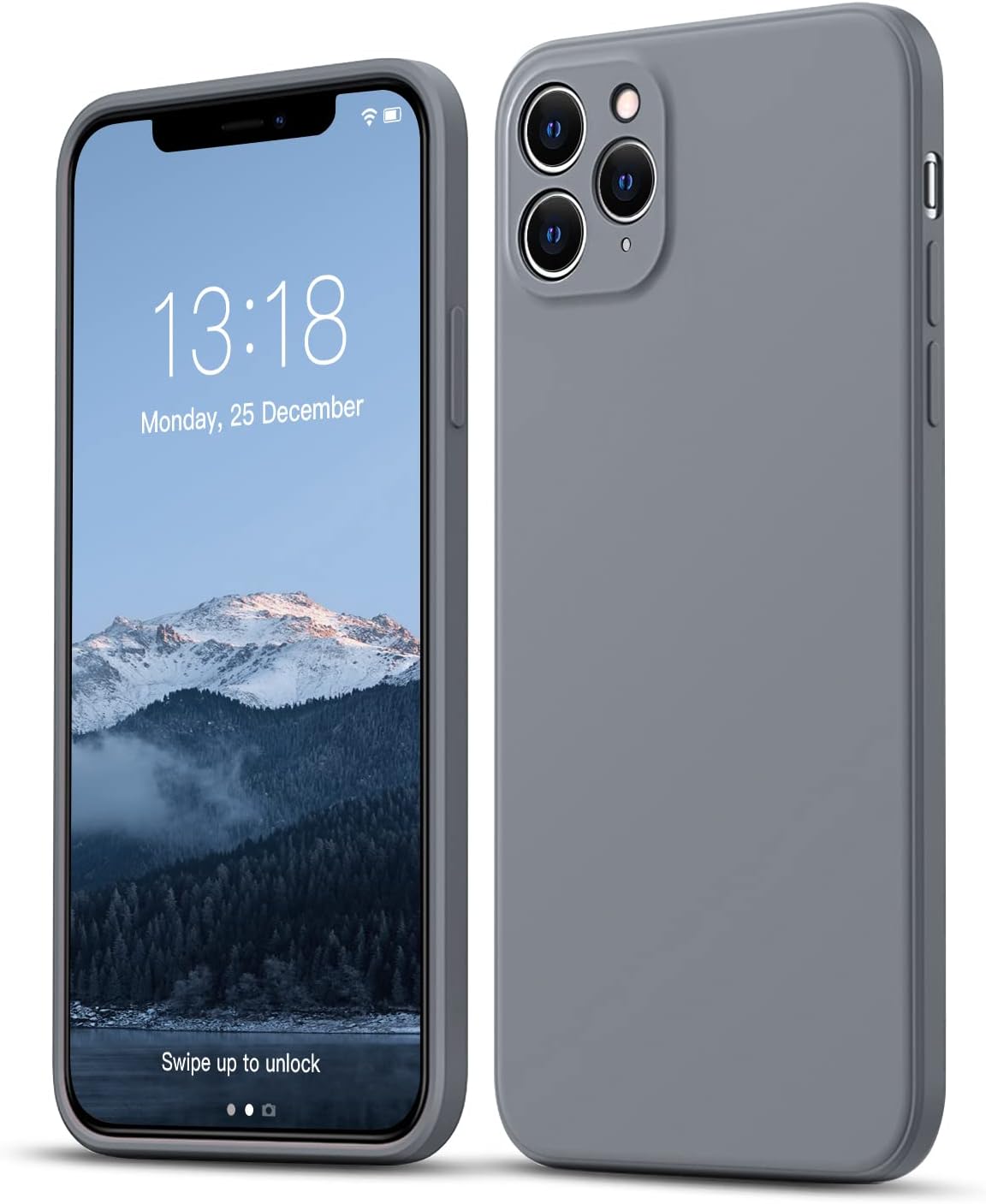 GOODVISH Ultra Slim Liquid Silicone Case Compatible with iPhone 11 Pro 5.8 inch...