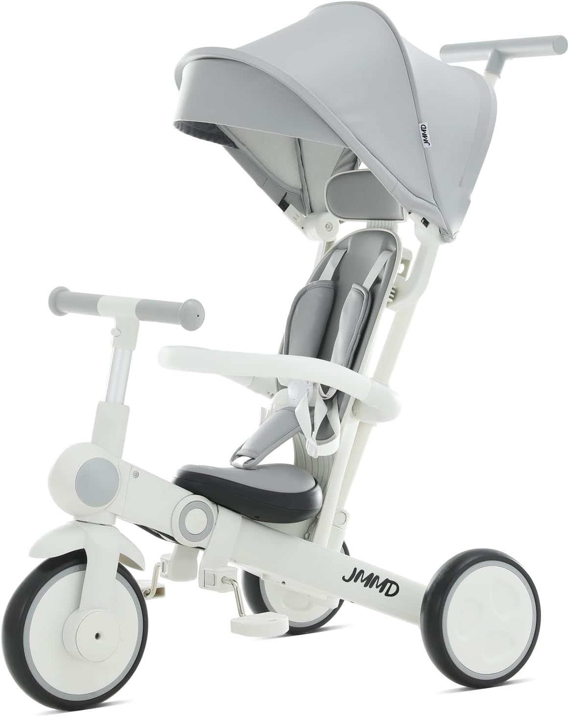 Baby Tricycle, 7-in-1 Multifunctional Kids Trike with Adjustable Parent Handle,...