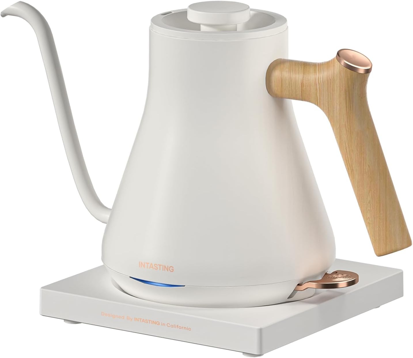 Electric Gooseneck Kettle for Brewing Coffee and Steeping Tea with 304 Stainless...