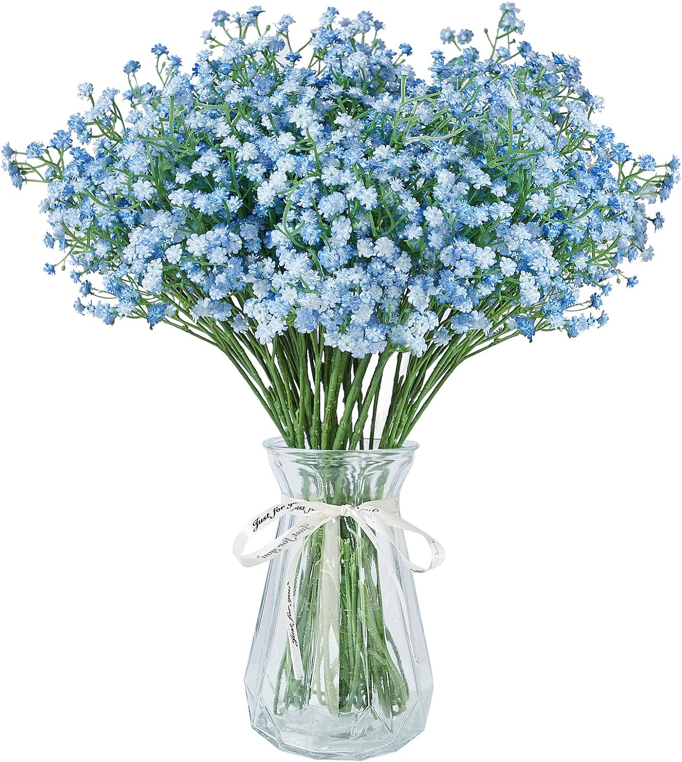 Babys Breath Artificial Flowers,12 Pcs Gypsophila Real Touch Flowers for Wedding...