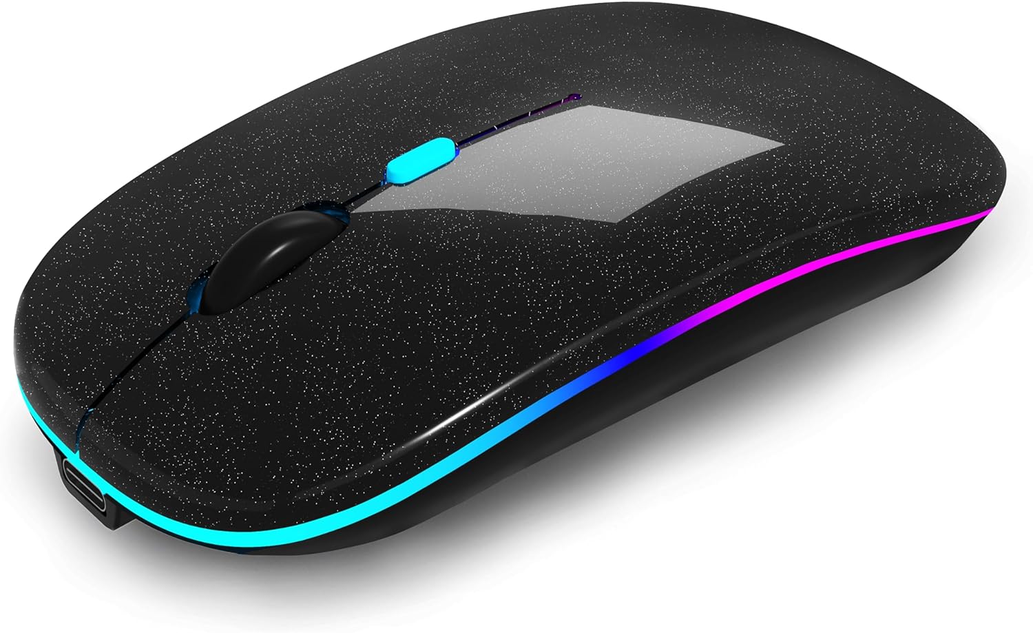 Wireless Bluetooth Mouse,LED Rechargeable Laptop Mouse.Portable Computer Mice us...