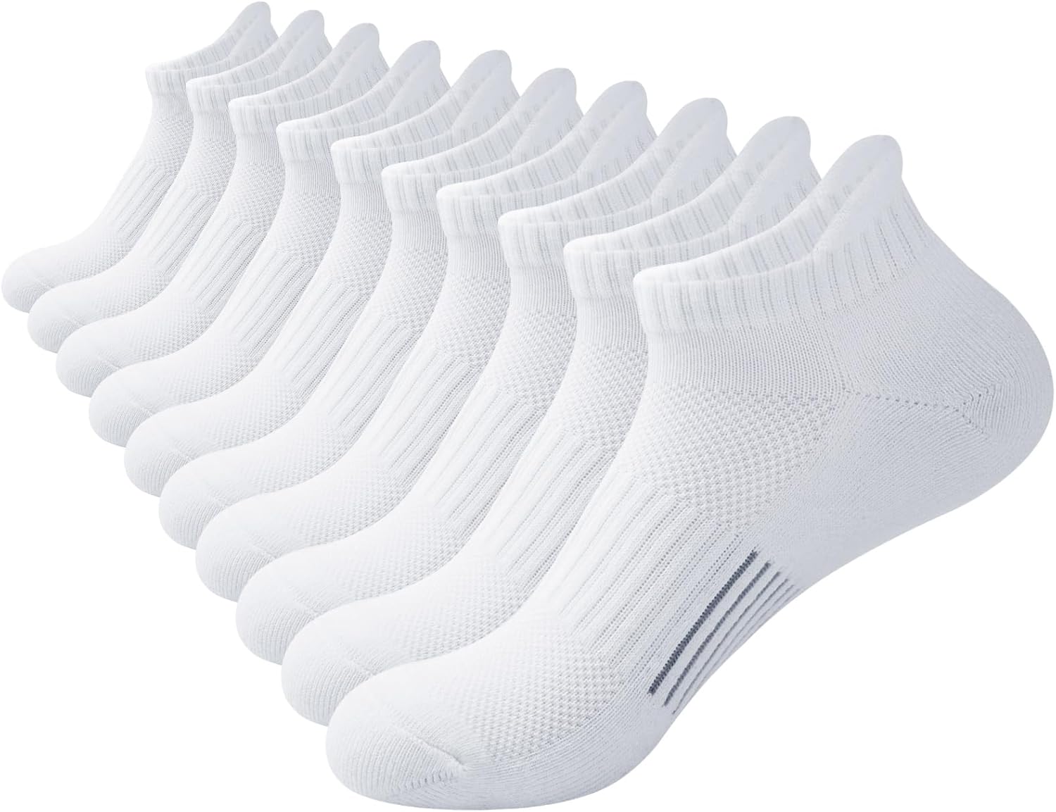 ILovDaisy Trainer Running Socks Womens 5 Pairs, Ankle Sports Socks Women Cushion...