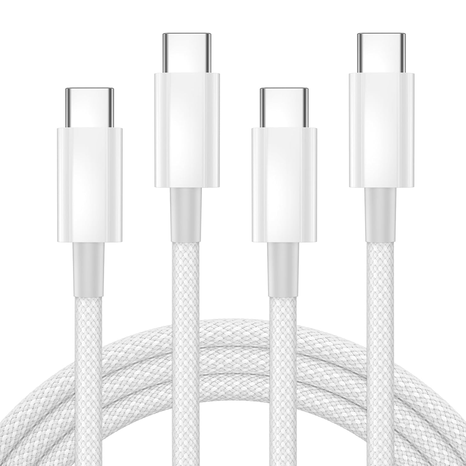2 Pack USB C to USB C Fast Charging Cable 1M for iPhone 15/Pro/Mini/Max,60W iPho...