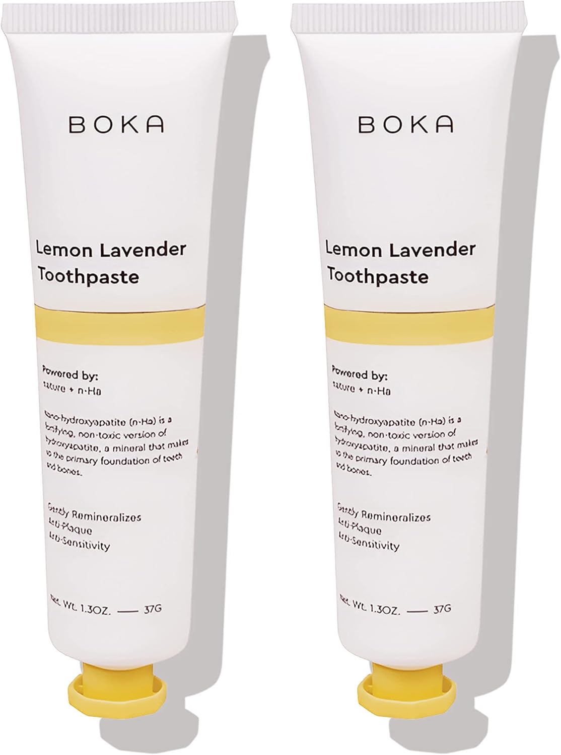 Boka Fluoride Free Travel Size Toothpaste-Nano Hydroxyapatite, Remineralizing, S...
