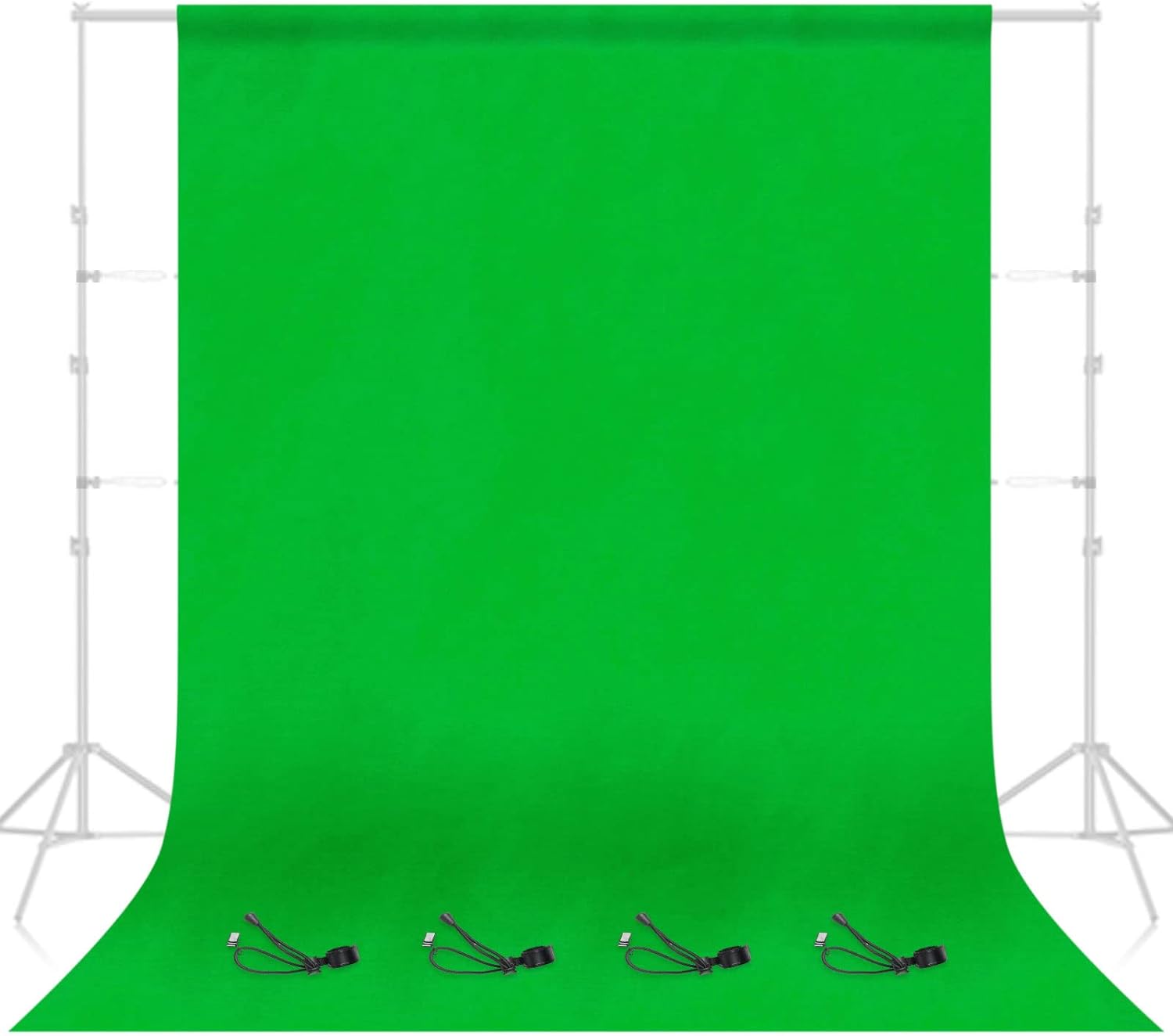 EMART Green Screen Backdrop, 6 x 9 FT Photography Greenscreen Background for Str...