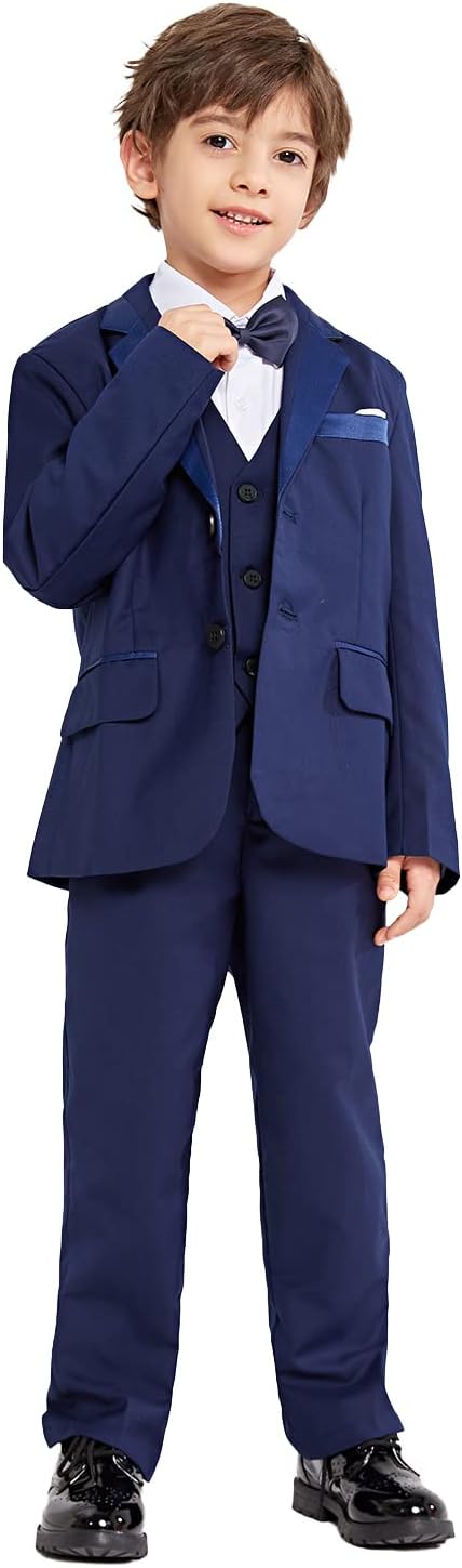 LOLANTA Boys Suits Tuxedo Formal Blazer Page Boy Suit Slim fit for Wedding Party...